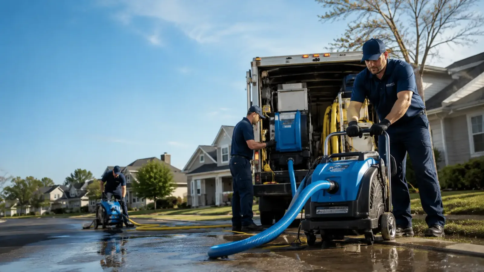 Flood Damage Cleanup in Greenview, IL